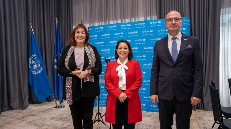 Grlić Radman: Hrvatska 2023. putem UNICEF-a donirala 2,8 milijuna eura pomoći